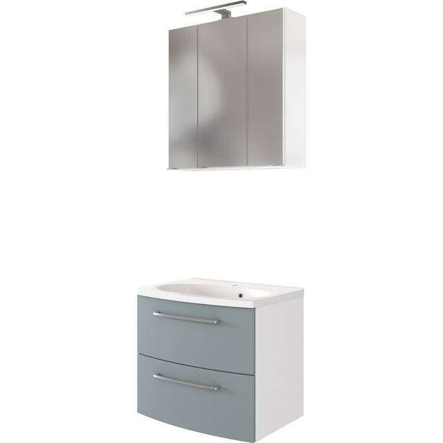 Wyton 3 Piece Bathroom Furniture Suite - White