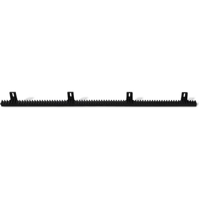 Flake Sliding Metal Gate Opener/Closer - Black (6.7cm H X 10cm W X 5.1cm D)
