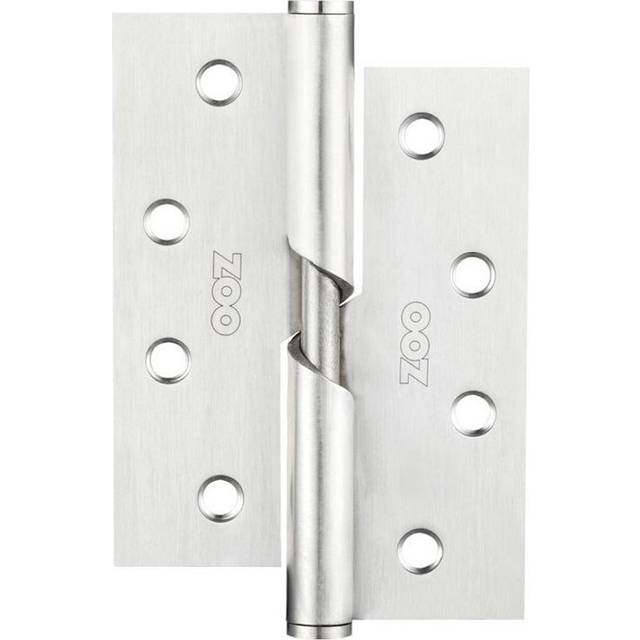 10.2cm H x 7.6cm W Self-Closing Pair Door Hinges - Satin Stainless (10.2cm H X 7.6cm W X 0.25cm D)