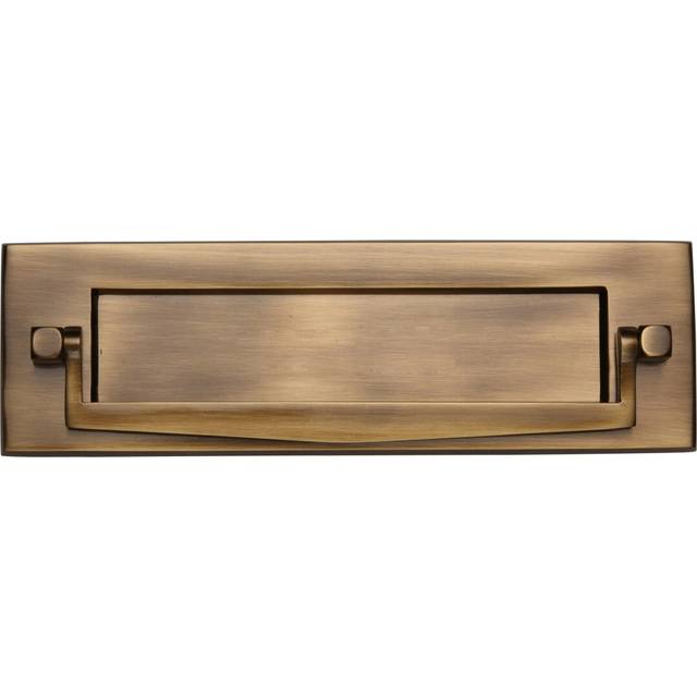 Heritage Postal Knocker - Antique Brass