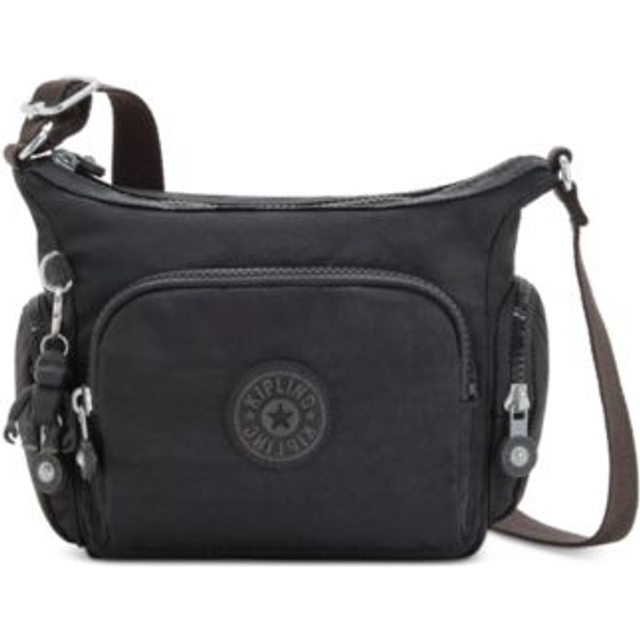 Kipling Womens Gabbie Mini Crossbody  Lightweight Everyday Purse  Casual Shoulder Bag  Black Noir