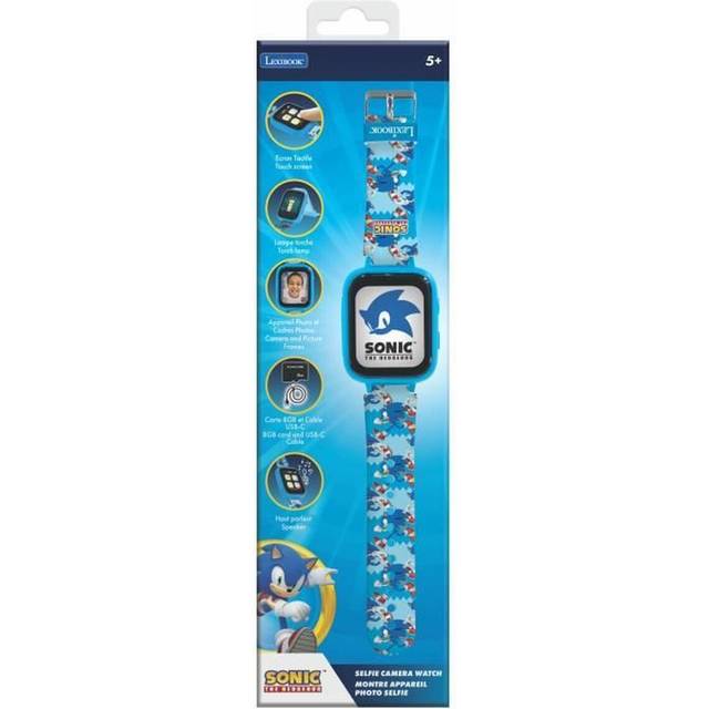 Lexibook - Sonic Kids Smartwatch with 8GB memory card included (DMW070SN)