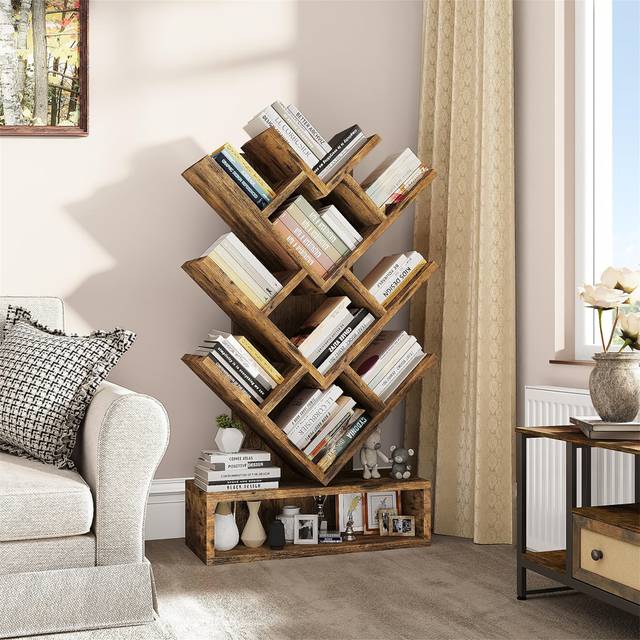 Bloomsbury Market Aengus 103cm H x 57cm W Bookcase Brown