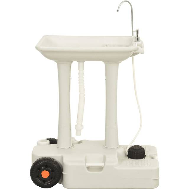 Belfry Bathroom Camping Hand Wash Stand With Dispenser 35 L - Hdpe (40.55cm H X 28.35cm W X 42cm D)