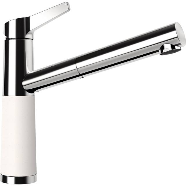 Low Pressure Pull Out Single Lever Monobloc Tap - Polaris (20.1cm)