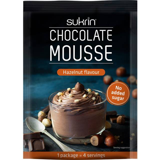 Sukrin Chocolate Mousse Hazelnut 83g