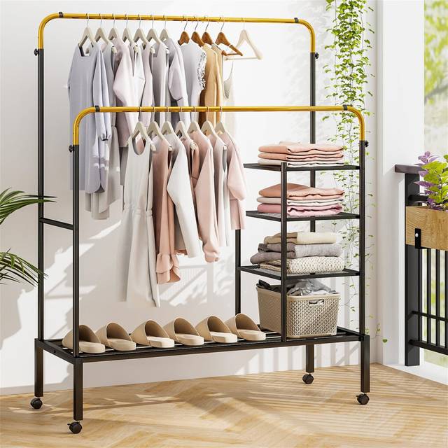 Alturas Hall Tree 10cm Wide - Black;Gold (10cm W X 10cm D)