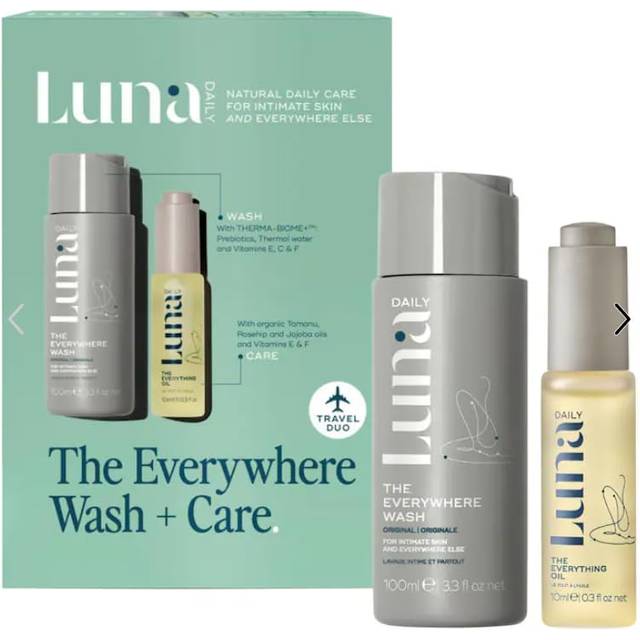 Luna Daily The Everywhere Wash + Care Mini Set