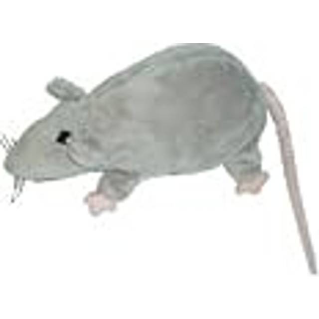 Ikea Soft Toy Rat Mouse Grey - Gosig Ratta L 22 cm