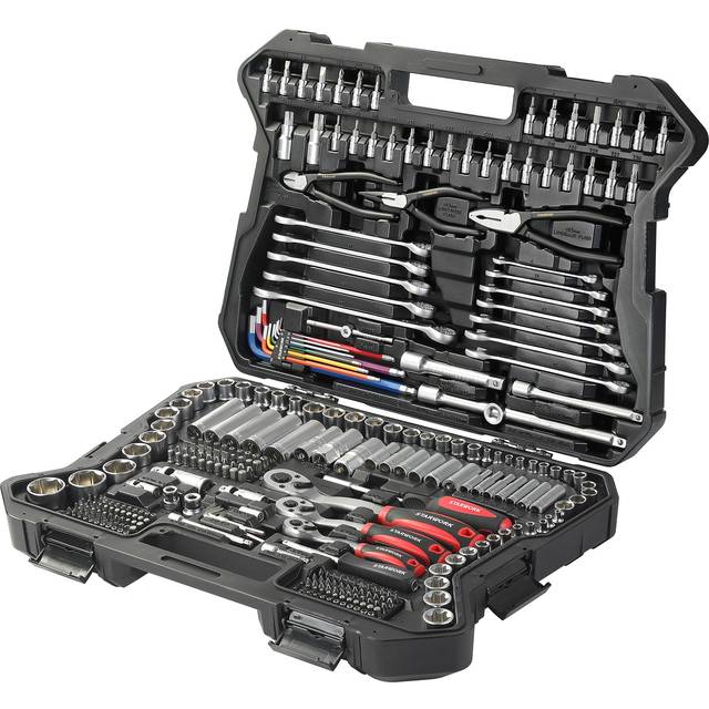 STARWORK True Mechanic 314 Piece Mechanics Tool and Socket Set - Multi