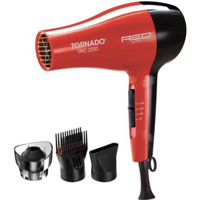 RED by KISS Tornado Pro 2000 Hair Blow Dryer BD08N Hair Dryer