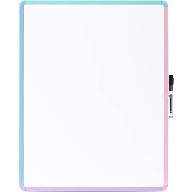 Mr. Pen- Dry Erase Board  18  x 24  with a Black Marker  Colorful Frame  Dry Erase Board for Wall  Magnetic Whiteboard for Wall  Dry Erase Boards  Whi