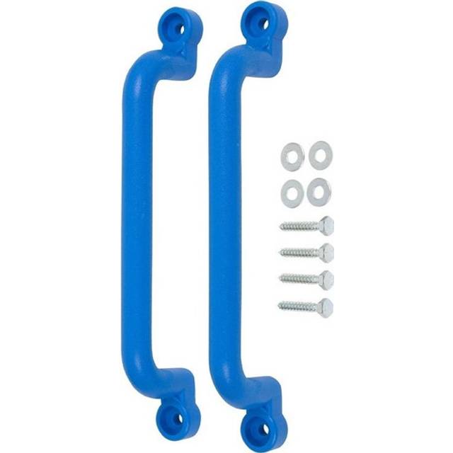 "Swing Set Stuff Playground Handles with SSS Logo Sticker  Blue  13"""""