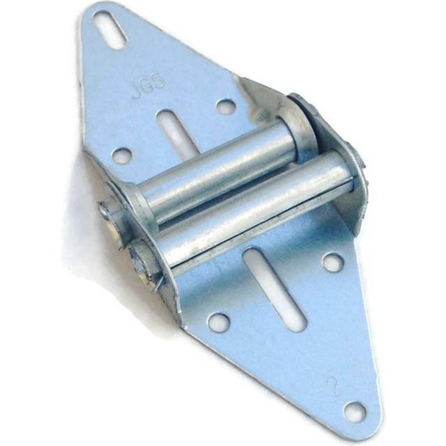 Garage Door Hinge #2 - Heavy Duty - 14 Gauge Steel with Galvanized Finish - Residential/Light Commercial Garage Door Replacement (Small)