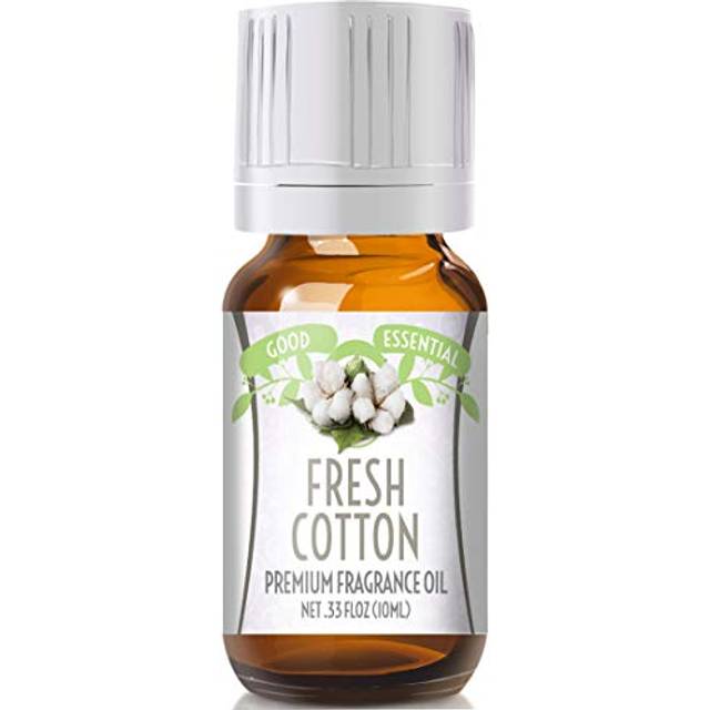 Good Essential - Fresh Cotton Fragrance Oil for Laundry  Dryer Balls  Soap Making  Candle Making  Lotions  Diffuser - 0.33 fl oz