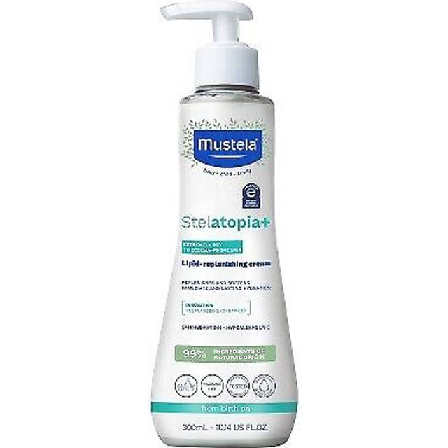 Mustela  Family  Stelatopia+ Lipid-Replenishing Cream  Extremely Dry to Eczema-Prone Skin  10.14 fl oz (300 ml)