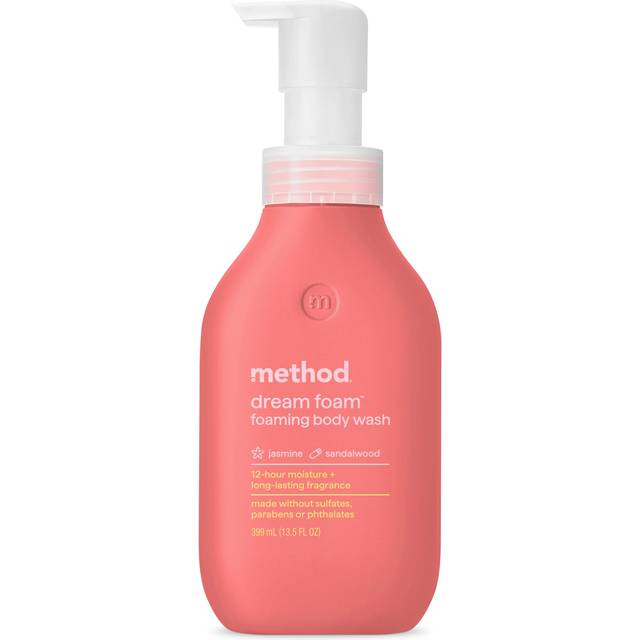 Method Dream Foam Body Wash Jasmine + Sandalwood 13.5 fl oz