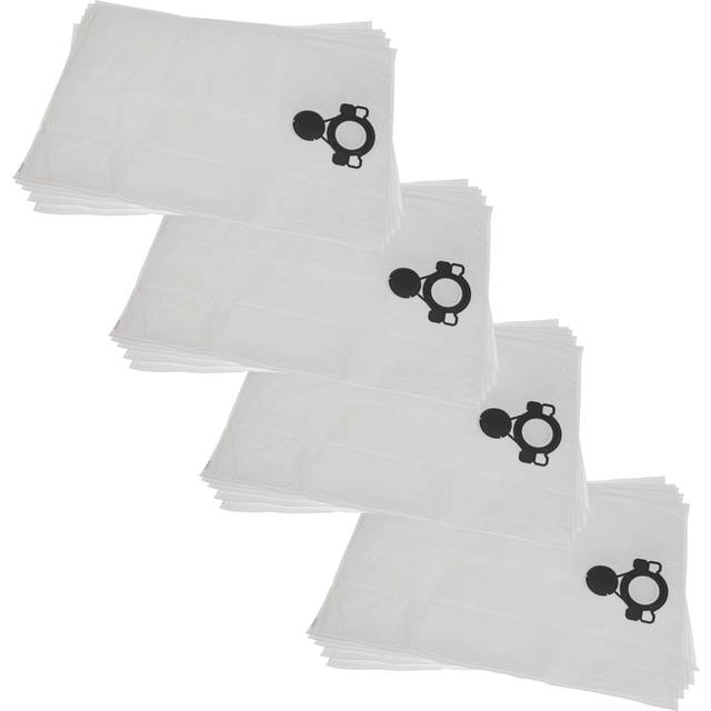 5x Vacuum Cleaner Bag compatible with Stihl se 133 me Vacuum Cleaner, 52.5 cm x 39 cm, White - Vhbw