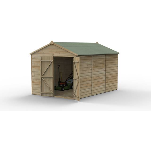 Beckwood 8x12 Apex Shed - Installation Included / With Base / 0