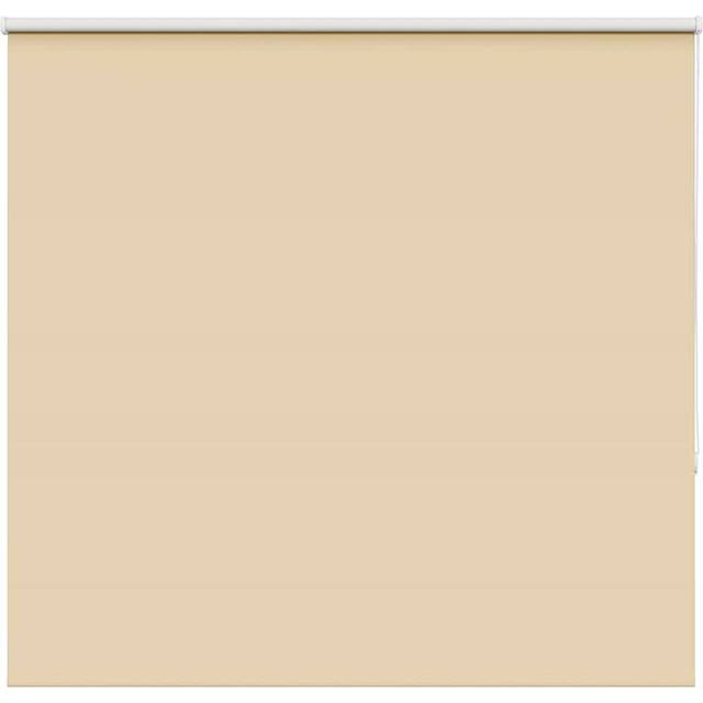 Roller Blind Blackout Yellow 155x175 cm Fabric Width 151.6 cm Polyester Vidaxl
