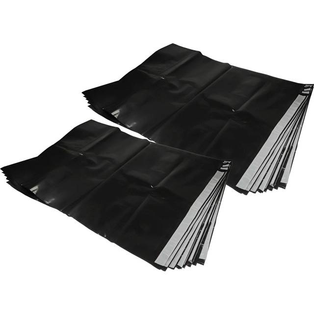 20x Vacuum Cleaner Bag Replacement for Bosch 3165140744850 for Vacuum Cleaner, plastic, 9.2 cm x 7.05 cm, Black - Vhbw