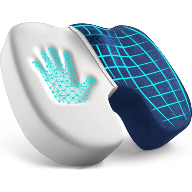 FORTEM Chair Cushion  Seat Cushion for Office Chair  Car Seat Cushion  Coccyx Orthopedic Pillow  Desk Chair Memory Foam Sitting Pillow  Washable Cover