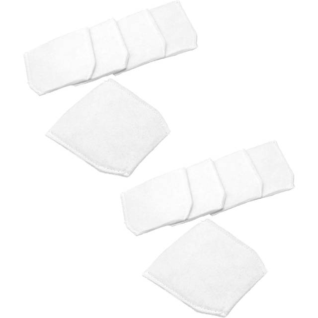 Vhbw - 10 microfleece Dust Bags Replacement for Makita 443060-3 for Vacuum Cleaner, White