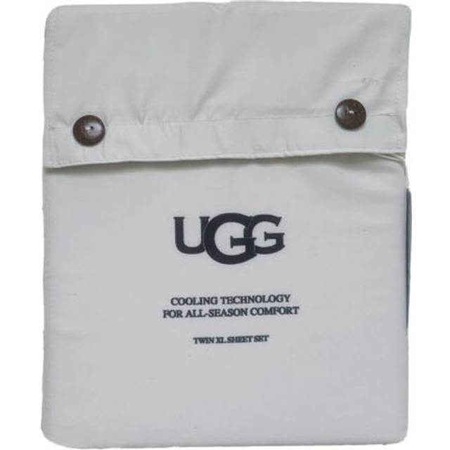 UGG 20929 Alahna Twin XL Bed Sheets and Pillowcases 3-Piece Set Sleep in Luxury Machine Washable Deep Pockets Wrinkle-Resistant Breathable Cozy Comfor