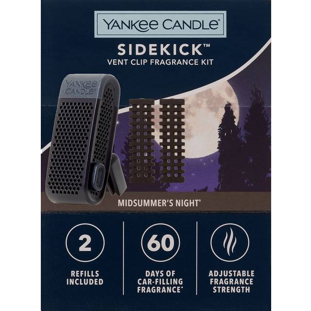 Yankee Candle MidSummer's Night Sidekick Vent Clip Fragrance Kit with Two Refills  Dot