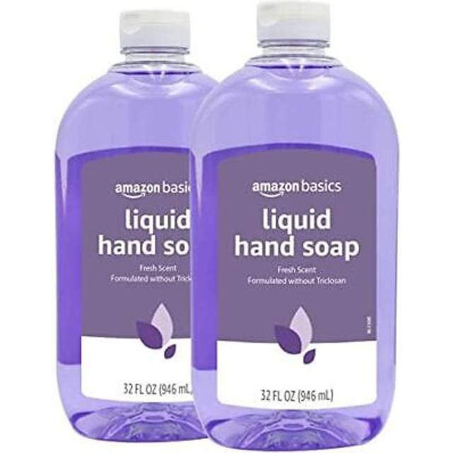 Amazon Basics Original Fresh Liquid Hand Soap 32 Fl Oz Pack of 2 Previously Solimo