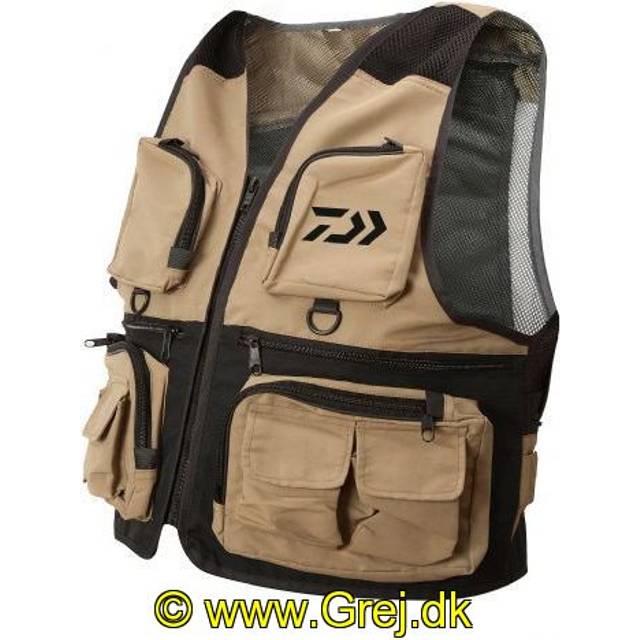 Daiwa DWWC flugfiskeväst khaki/grön x-large