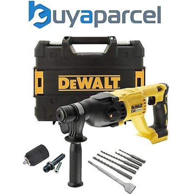 Dewalt DCH133N 18v Brushless SDS Hammer Drill 3 Mode Bare + Tstak + Chuck +Bits