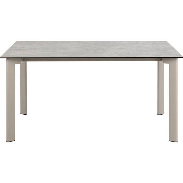 Rickya Ceramic Dining Table in Grey