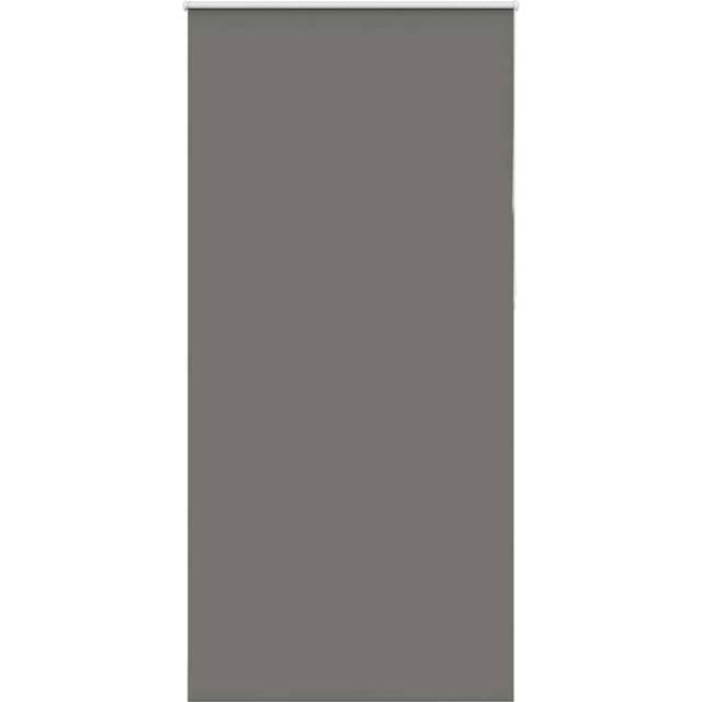 Rullgardin mörkläggning grå 115x210 cm tyg bredd 110,7 cm
