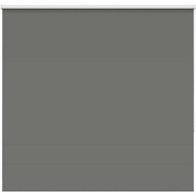 Rullgardin mörkläggning ljusgrå 145x130 cm tyg bredd 141,6 cm