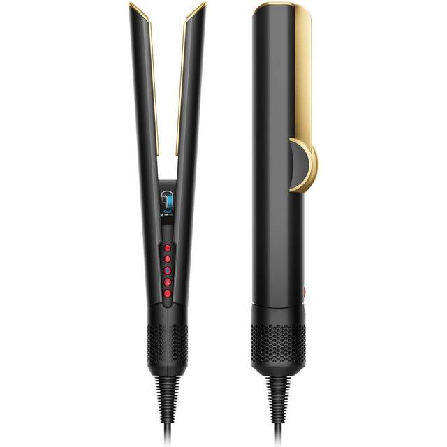 Dyson Airstrait&trade; Wet to Dry Hair Straightener, with Air, No Hot Plates, No Heat Damage - Onyx Black &amp; Gold , One Colour, Women