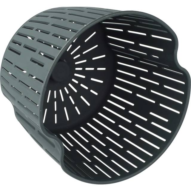 Vhbw - Cooking Insert compatible with Vorwerk Thermomix TM5, TM6 Kitchen Machine - Simmering Basket, Dark Grey