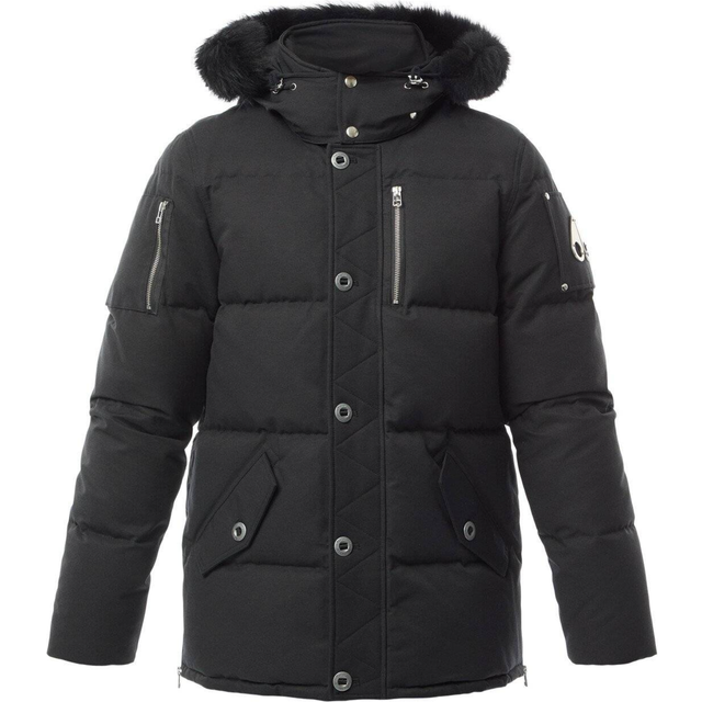 Moose Knuckles 3Q Cotton-Blend Shell Jacket - XXL - Black