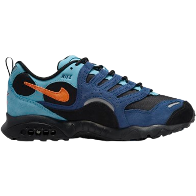 Nike Womens Air Terra Humara SP Trainers Mystic Navy Safety Orange Black In Blue, 7