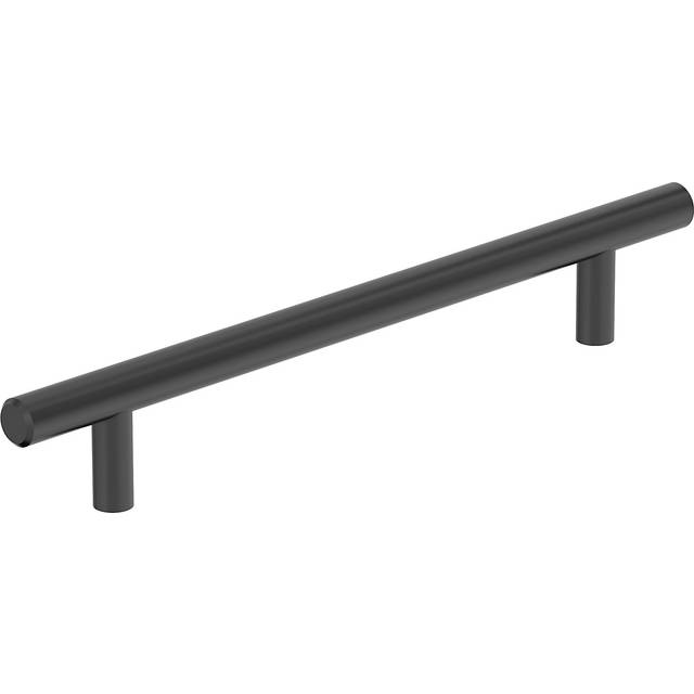 Amerock Bar Pulls 6-5/16 inch (160mm) Center-to-Center Matte Black Cabinet Pull  BP40520MB