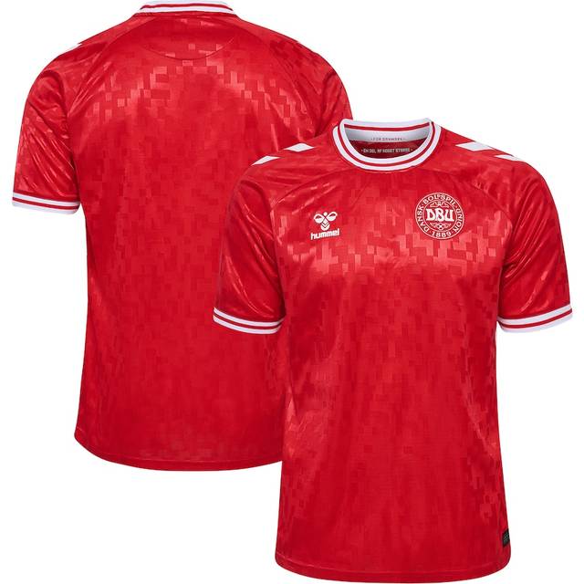 Hummel Denmark Home Jersey 2024 - gavehylden.dk