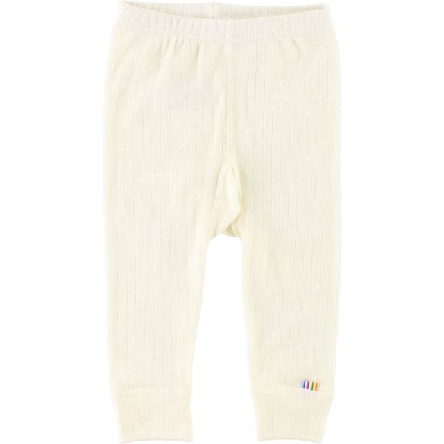 Joha - Rib Leggings Natur - Vit