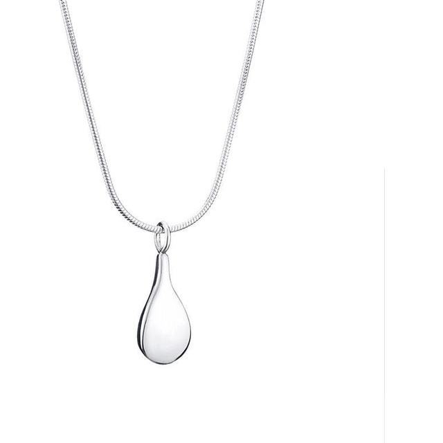 Efva Attling Happy Tear Pendant 40 CM - SILVER