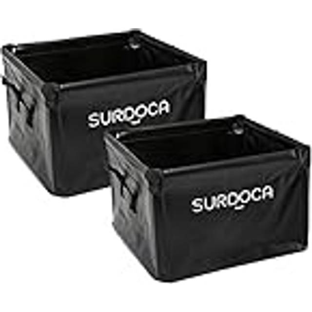 SURDOCA Waterproof Foldable Car Boot Organiser, Multifunctional Car Storage Box for Camping, Picnic, Fishing