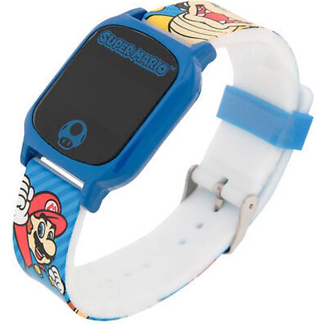 Super Mario Bros 880630 Bowser LCD Kids Watch with Silicone Band