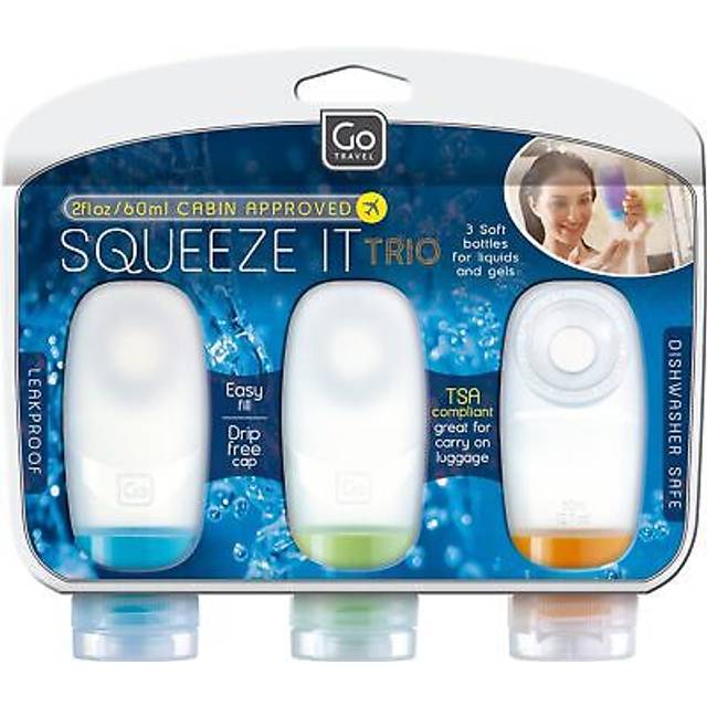 GoTravel Mini Squeezy Travel Bottles