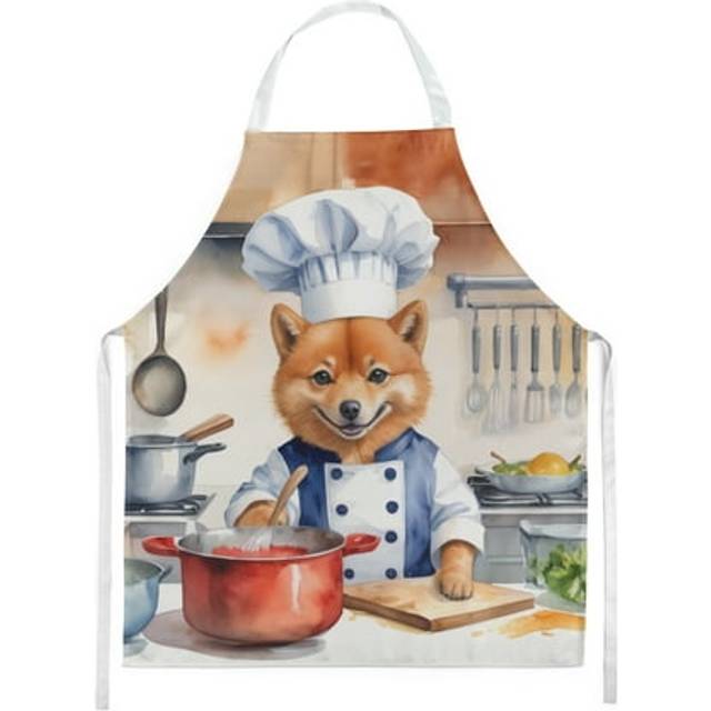 Carolines Treasures DAC6248APRON 30 x 27 in. Finnish Spitz The Chef Apron