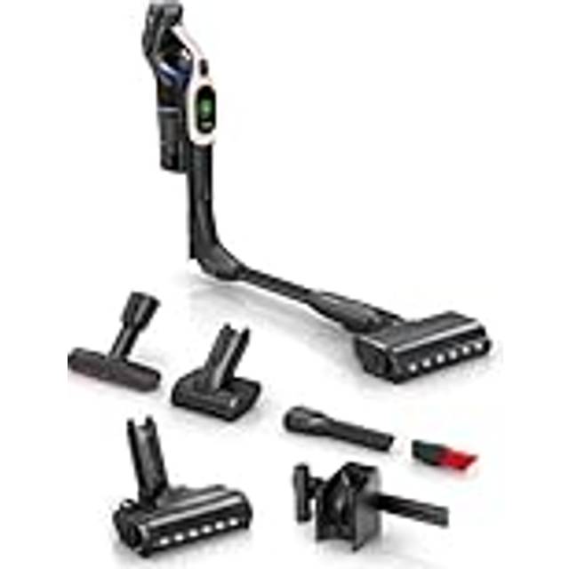 Bosch sladdlös dammsugare, Unlimited 10, 4,0 Ah batteripaket, MicroClean-teknik, Easy Empty dammbehållare, Flex Tube, LED-lampor, rosé BKS104RHF