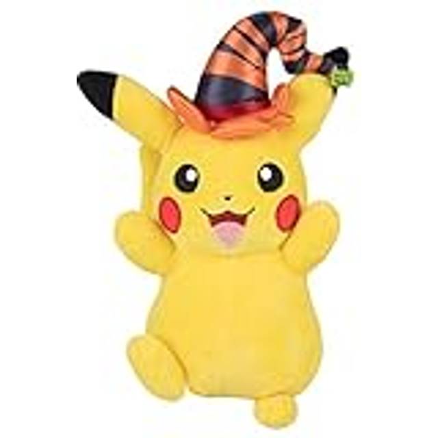 Pikachu Plush With Witch Hat - 8-Inch Pikachu Plush with Unique Accessory