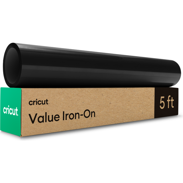 Cricut™ Value Iron-On (1.5m / 5 ft) | Black